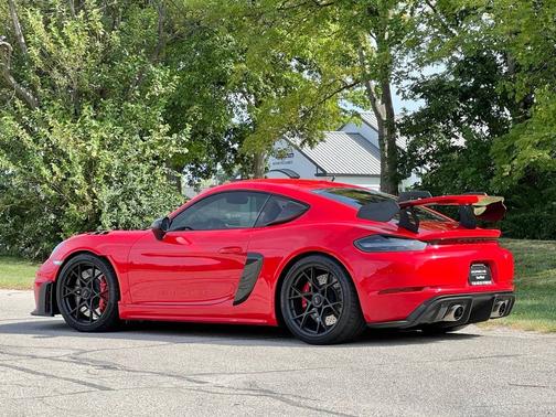 Guards Red 2025 Porsche 718 Cayman