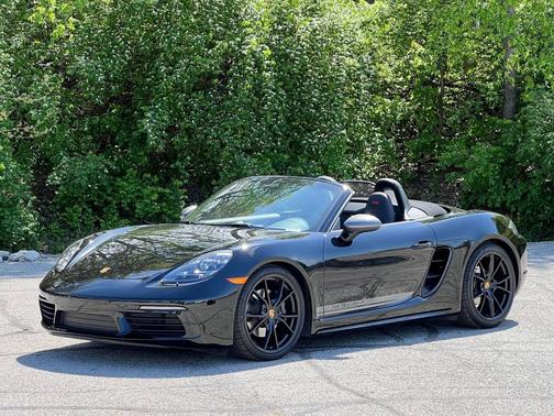 Black 2021 Porsche 718 Boxster