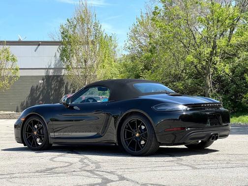 Black 2021 Porsche 718 Boxster