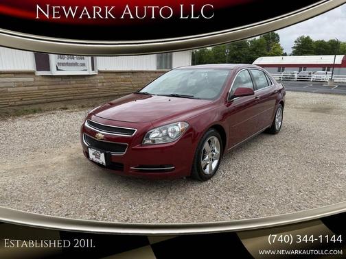 Maroon 2010 Chevrolet Malibu LT