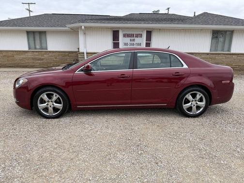 Maroon 2010 Chevrolet Malibu LT