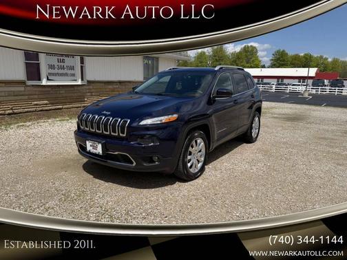 True Blue Pearlcoat 2015 Jeep Cherokee Limited