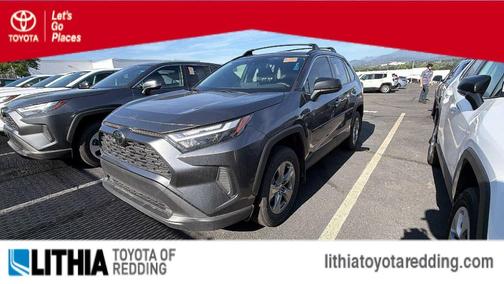 Magnetic Gray Metallic 2025 Toyota RAV4 Hybrid LE