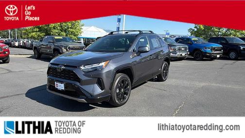 Magnetic Gray Metallic 2025 Toyota RAV4 Hybrid SE
