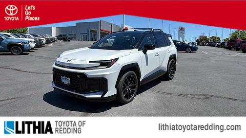 Wind Chill Pearl w/Black Roof 2026 Toyota RAV4 Plug-In Hybrid GR Sport