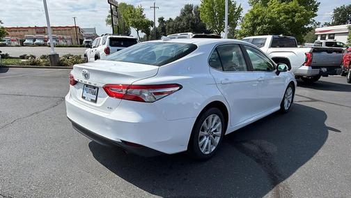 Super White 2020 Toyota Camry LE