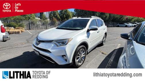 Blizzard Pearl 2016 Toyota RAV4 Hybrid Limited