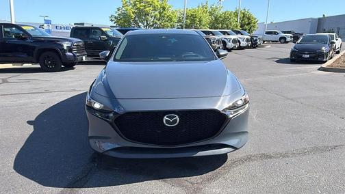 Polymetal Gray Metallic 2021 Mazda Mazda3 AWD w/Premium Package