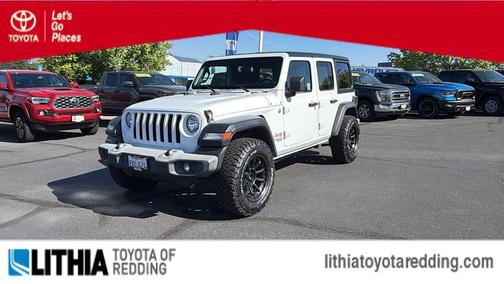Bright White Clearcoat 2019 Jeep Wrangler Unlimited Sport