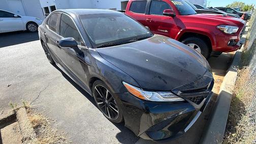 Galactic Aqua Mica 2019 Toyota Camry XSE
