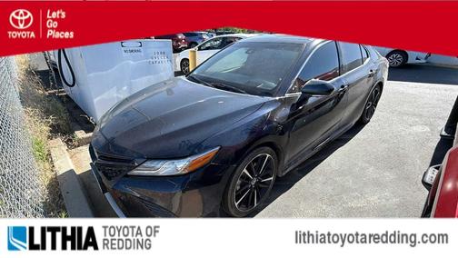 Galactic Aqua Mica 2019 Toyota Camry XSE