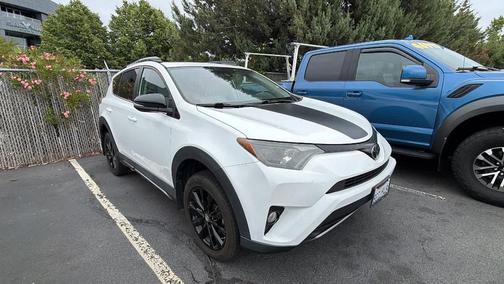 Super White 2018 Toyota RAV4 Adventure