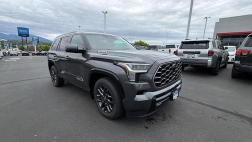 Magnetic Gray Metallic 2026 Toyota Sequoia Platinum
