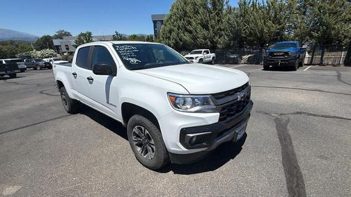 Summit White 2022 Chevrolet Colorado Z71