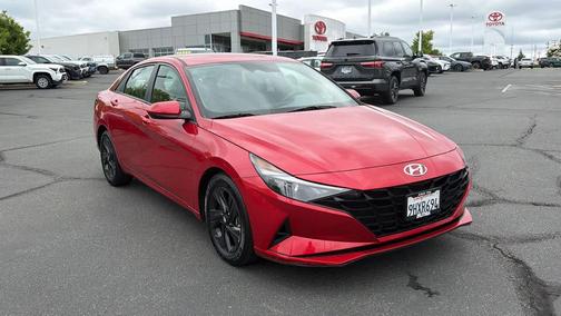 Calypso Red 2023 Hyundai ELANTRA SEL