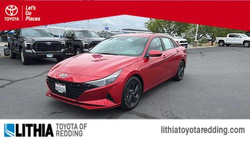 Calypso Red 2023 Hyundai ELANTRA SEL