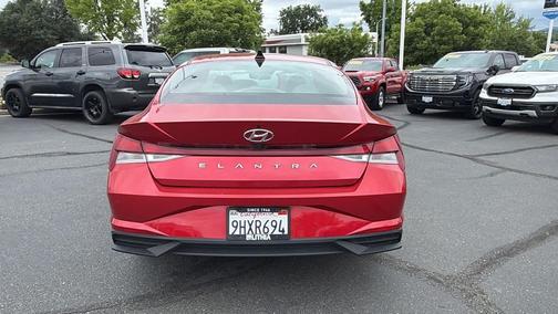 Calypso Red 2023 Hyundai ELANTRA SEL