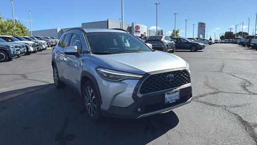 Sonic Silver 2022 Toyota Corolla Cross XLE