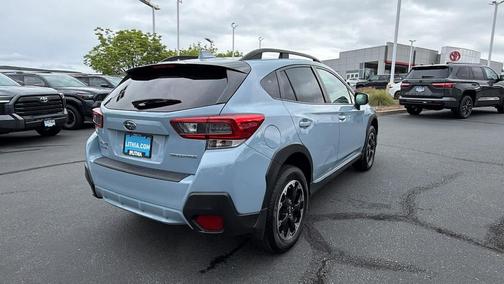 Cool-Gray Khaki 2023 Subaru Crosstrek Premium