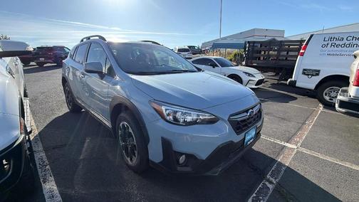 Cool-Gray Khaki 2023 Subaru Crosstrek Premium