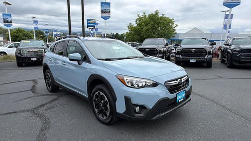 Cool-Gray Khaki 2023 Subaru Crosstrek Premium