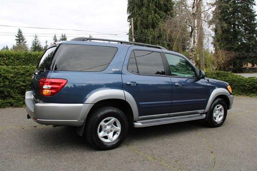 Blue 2002 Toyota Sequoia SR5