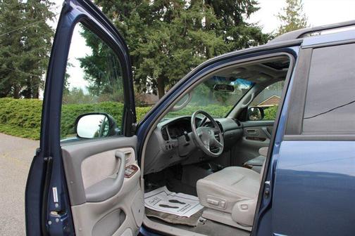 Blue 2002 Toyota Sequoia SR5