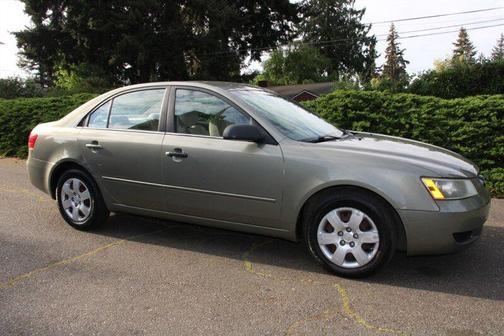 Steel Gray 2007 Hyundai SONATA GLS