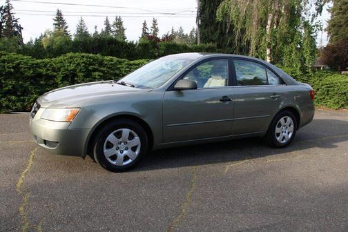 Steel Gray 2007 Hyundai SONATA GLS