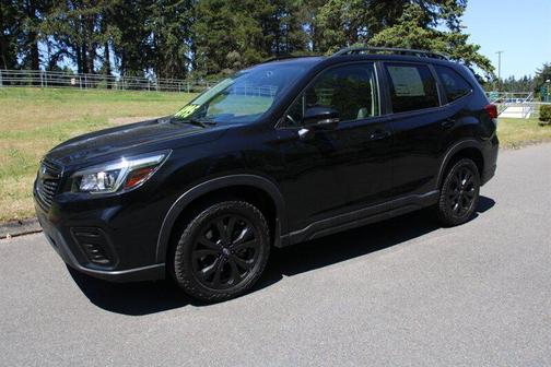 Crystal Black Silica 2019 Subaru Forester Sport