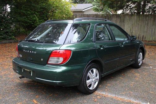 Savanna Green Metallic 2002 Subaru Impreza 2.5TS