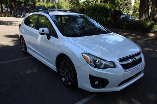 Satin White Pearl 2013 Subaru Impreza 2.0i Sport Premium