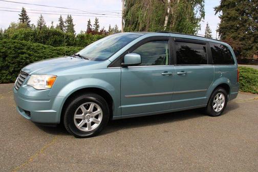 Clearwater Blue Pearlcoat 2010 Chrysler Town & Country Touring