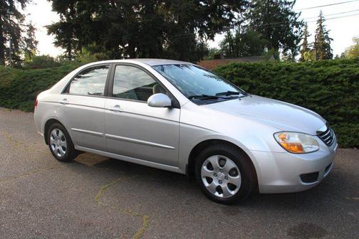 Bright Silver Metallic 2008 Kia Spectra EX