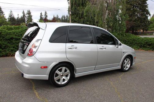 Silky Silver Metallic 2006 Suzuki Aerio 4dr Wgn SX Auto