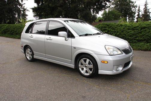 Silky Silver Metallic 2006 Suzuki Aerio 4dr Wgn SX Auto
