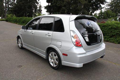 Silky Silver Metallic 2006 Suzuki Aerio 4dr Wgn SX Auto