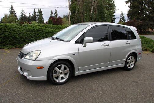 Silky Silver Metallic 2006 Suzuki Aerio 4dr Wgn SX Auto