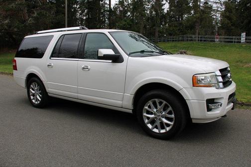White 2015 Ford Expedition EL Limited