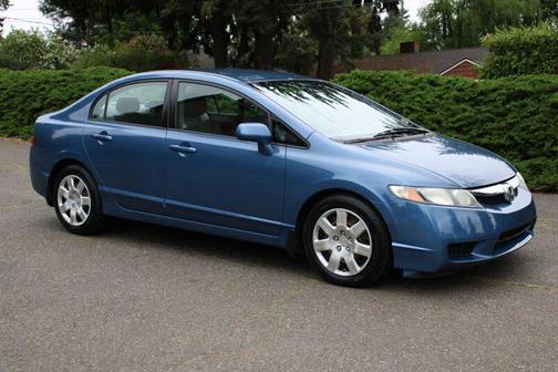 Blue 2010 Honda Civic LX