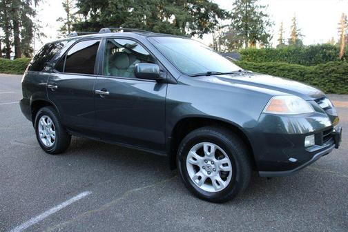 Steel Blue Metallic 2005 Acura MDX Touring