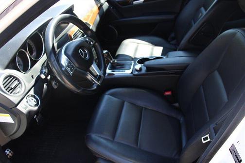 White 2013 Mercedes-Benz C-Class C 300 4MATIC Sport