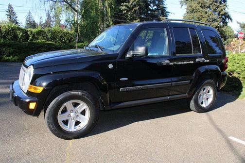 Black Clearcoat 2007 Jeep Liberty Sport