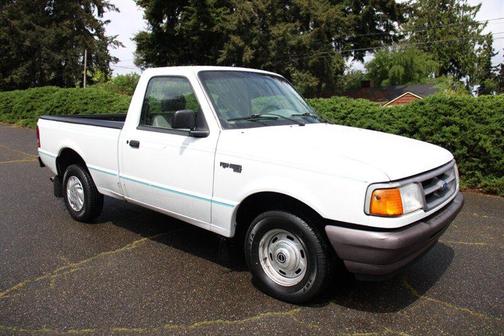 White 1995 Ford Ranger XL