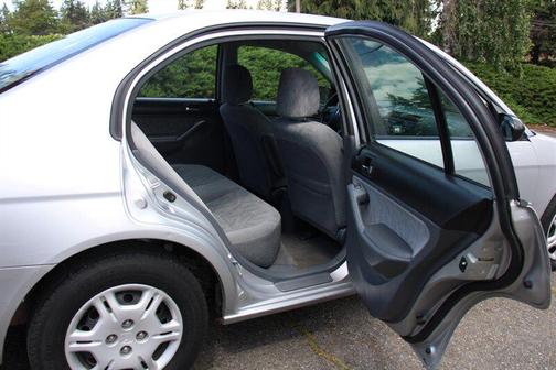 Silver 2002 Honda Civic LX