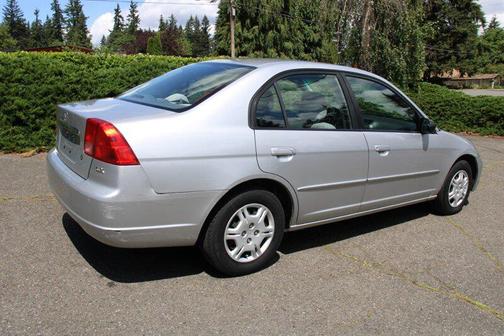 Silver 2002 Honda Civic LX