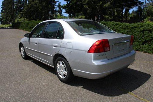 Silver 2002 Honda Civic LX