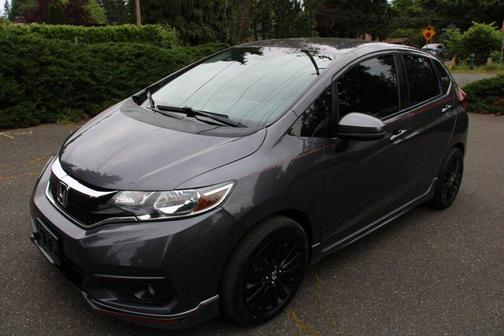 Modern Steel Metallic 2018 Honda Fit Sport