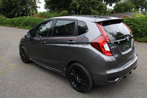 Modern Steel Metallic 2018 Honda Fit Sport