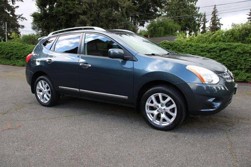 Graphite Blue Metallic 2012 Nissan Rogue SV w/SL Pkg
